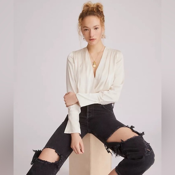 Favorite Daughter Tops - NWT Favorite Daughter The Date Blouse Bodysuit